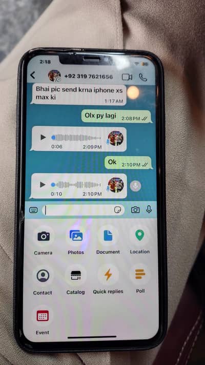 Apple iPhone XS Max 256gb e sim work