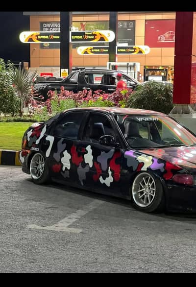 full modified honda civic dolphin for urgent sale