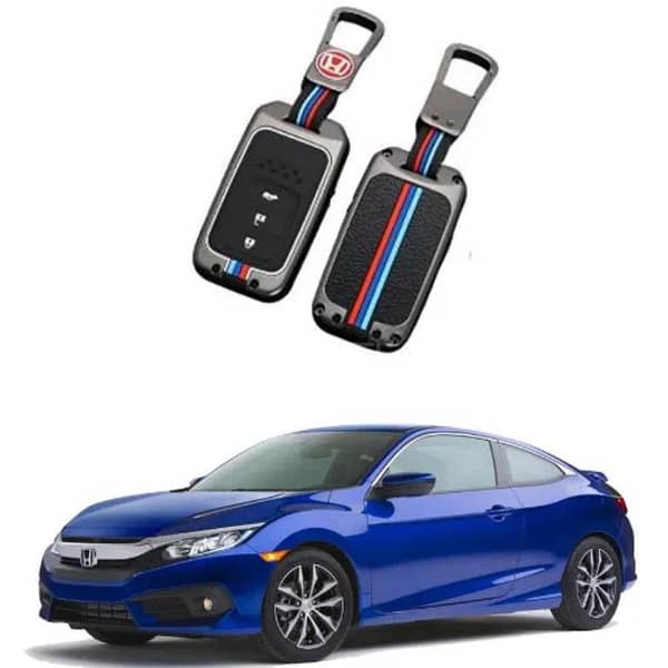 Honda Civic 2016 X 10th Generation Metal Key Cover Premium Quality