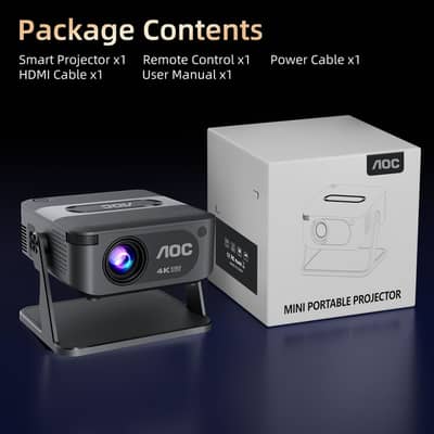 XNANO portable Android projector ( 200” Display , 4Gb Ram 64Gb mem new