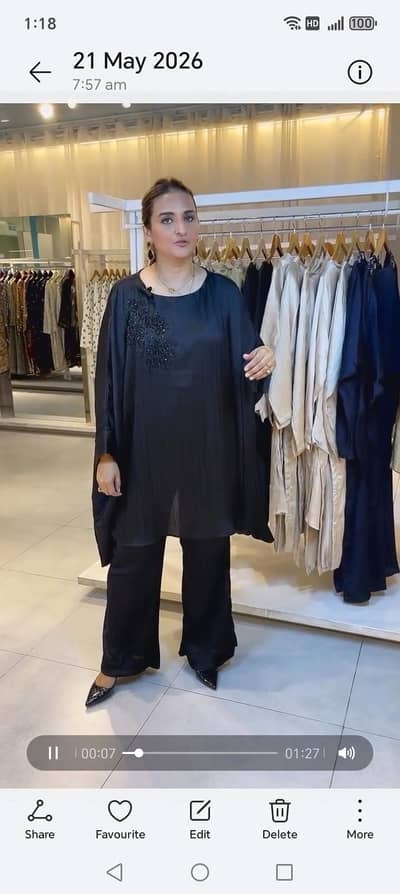 sheep brand dress crinkle silk