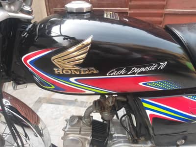 Honda CD 70 2017 excellentcondition condition granted