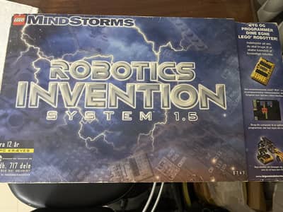 Lego Robotic Invention System 1.5 717 pieces