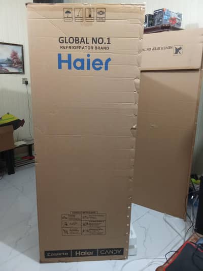 Haier fridge box packaging only new