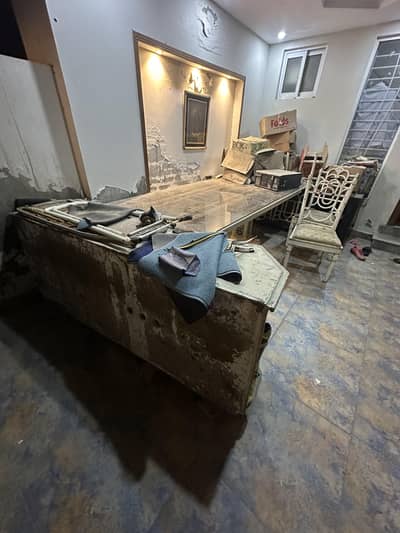Dining Table, Dressing table, console table, 6 chairs, chair, table