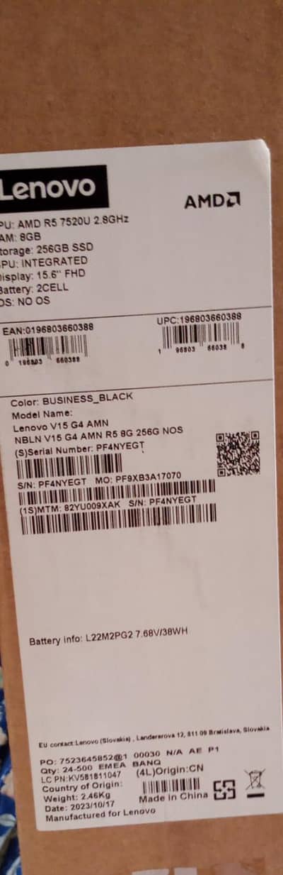 Lenovo V15 G4 AMN 15.6FHD