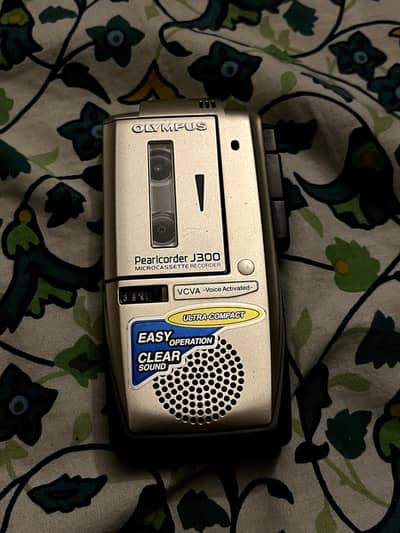 antique Olympus voice recorder