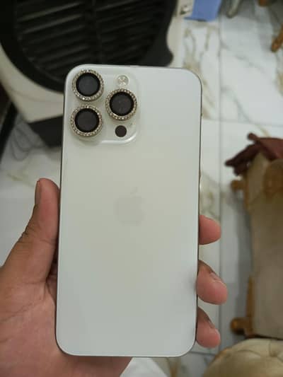 iPhone 15 Pro Max 256GB Non-PTA White Titanium | 90% BH