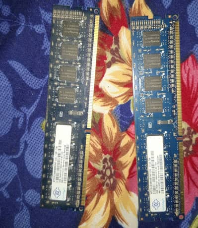 Nanya 4GB DDR3 Desktop RAM Kit (2x2GB) 1333MHz PC3-10600U - Original