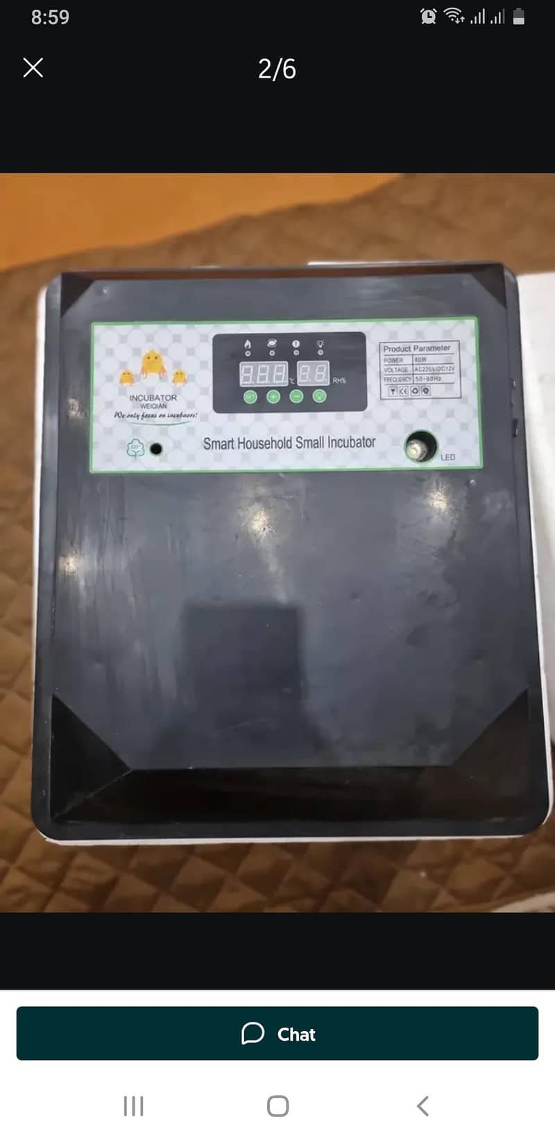 Automatic Incubator 1