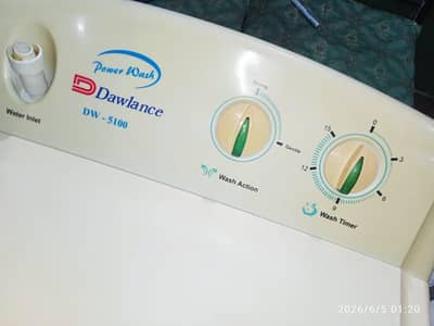 Dawlance single washer model number DW 5100