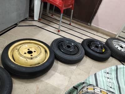 car spares wheels tyre with Stephani size 13 or size 14