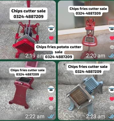 chips fries potato cutter machine sale 0324-4887209