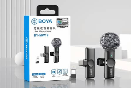 BOYA PROFACTIONAL VIDEO MAKING MICROPHONE CHINA ORIGNAL AVAILABLE