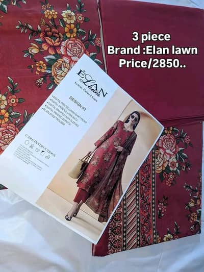 3 piece Elan lawn dresses