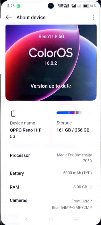 OPPO Reno11 F