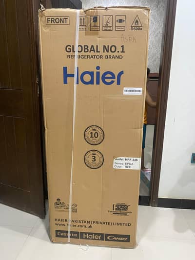 Brand New Haier Glass Door Refrigerator for Sale Urgently