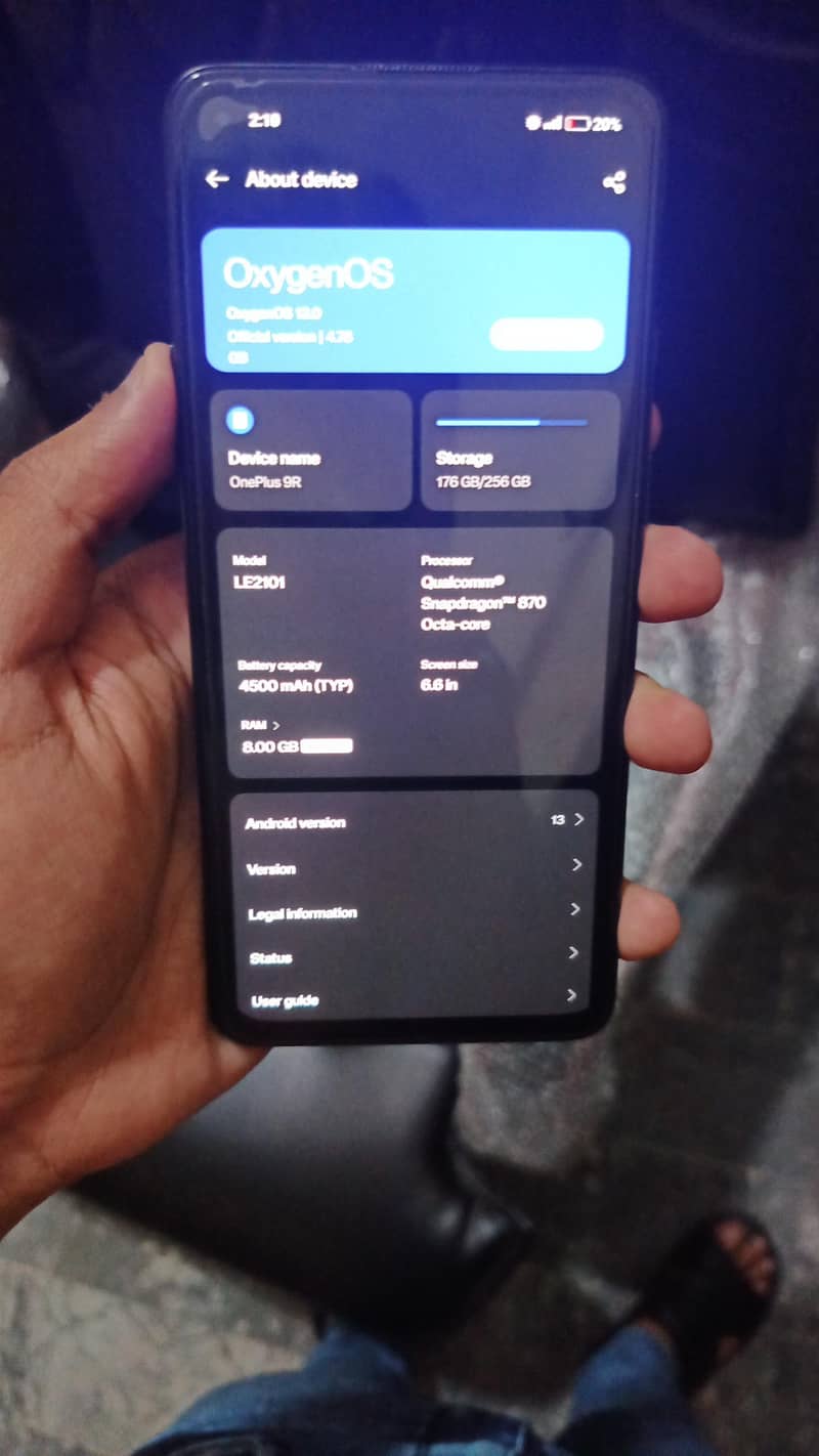 One Plus 9R 2