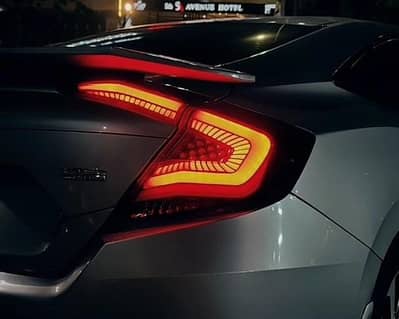 Civic X Snake Tail Lights