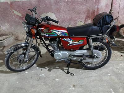 Honda CG125 2023 Karachi Number