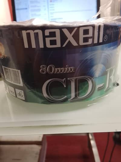 Maxell CD-R 50pcs Spindle Pack - Brand New Sealed