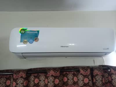 Hisense 1-Ton Inverter AC (Bold Series HBG-1200C) – 10/10 Condition