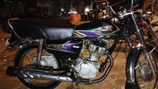 Honda CG 125 Model 2020 documents Sab clearly hai bike condition 10%9