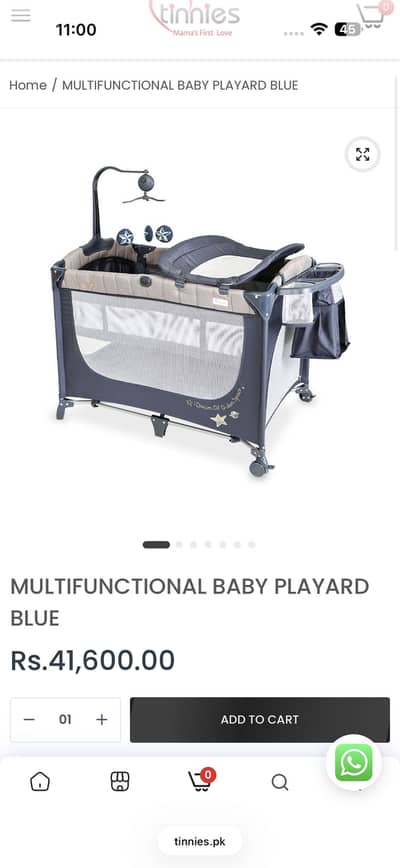 Baby cot baby basinet or play ben