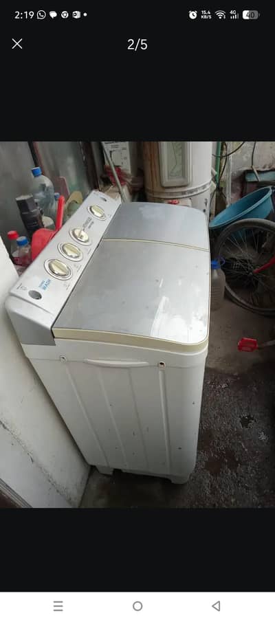 washing machine with dryer