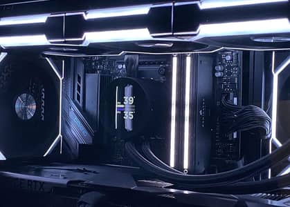 NZXT 240mm aio cooler water liquid cooling gaming pc am5
