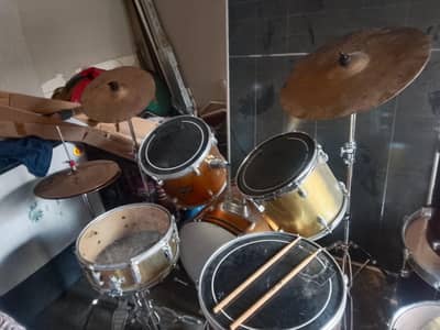 GLAMOR Acoustic DrumSet Made in China Remo Skins