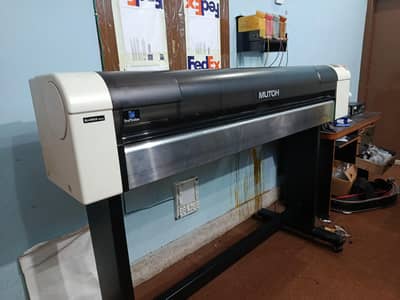 Sublimation Printer for Sale Mutoh RJ-900X,Running condition (No Head)