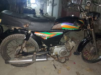 unique bike first owner complete documents Karachi number
