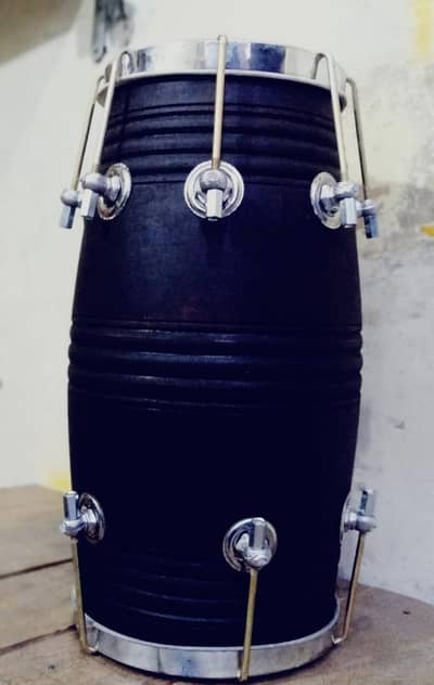 Indian Professional Dholak black Fantastic look