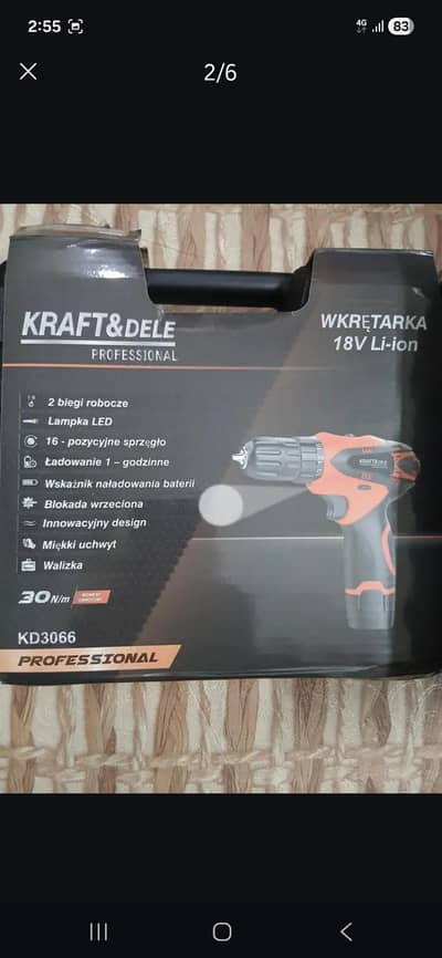 cordless drill and driver