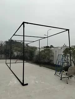 Cricket net/padel court setup/artificial Grass