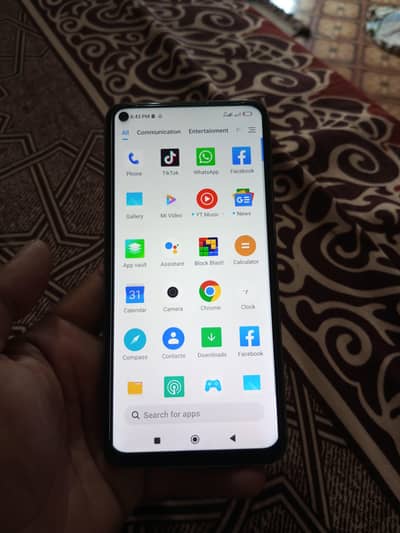Redmi note 9 ram. . 8/128 full box no open exchange Infinix not 12