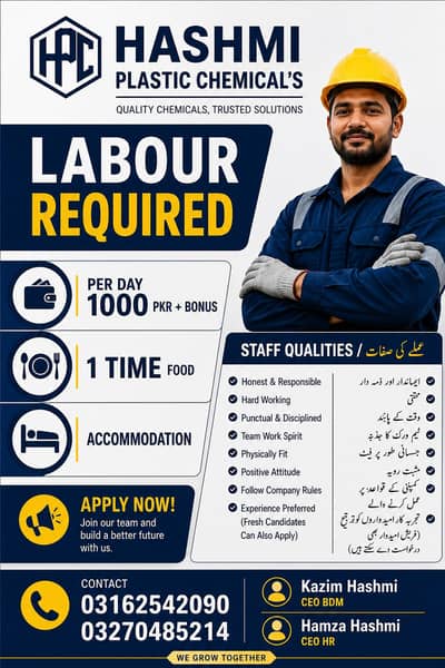 required staff