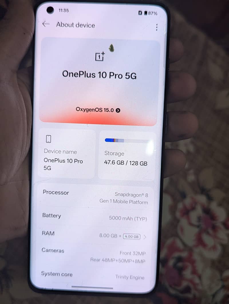 One Plus 10 Pro 9