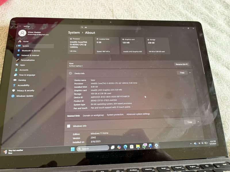 Microsoft surface laptop 2 2
