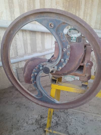 Heavy Cast Iron Industrial Flywheel for Sale(animals food cutter)