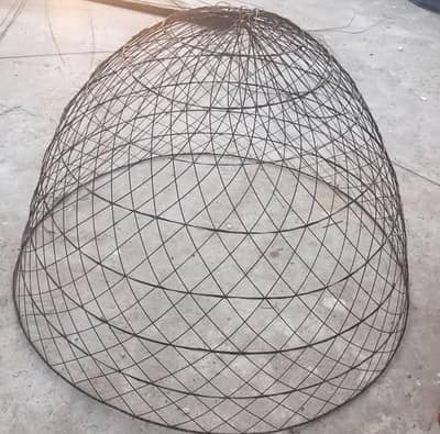 Round Pinjra for Hens Aseel
