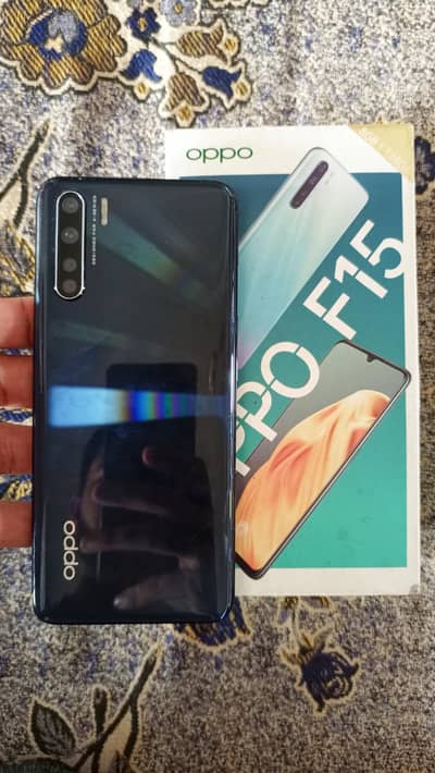 OPPO F15 8/128 Official PTA with Box