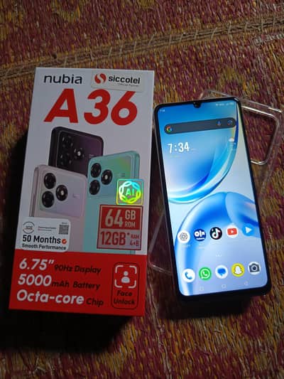 Nubia A36 Complet Box