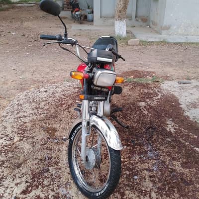 Honda CD 70 Karachi number