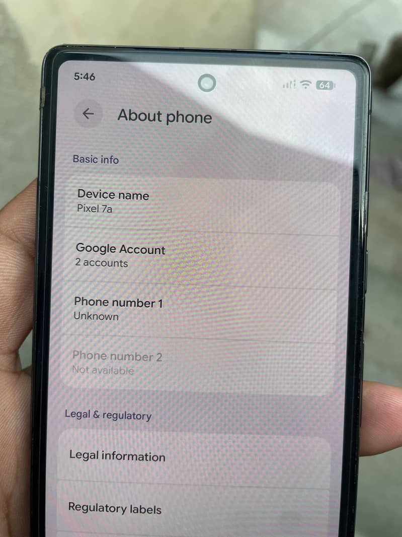 Google Pixel 7a 1