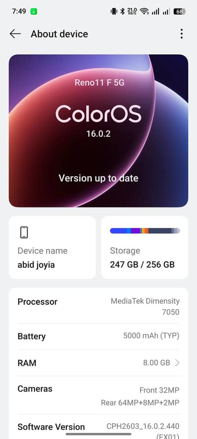 OPPO Reno11 F