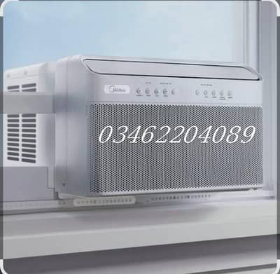 Midea 1 Ton window Ac latest model wifi connection