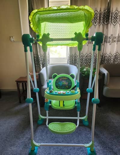 Baby Swing Apple Green Color for 1.5 to 5 years Baby