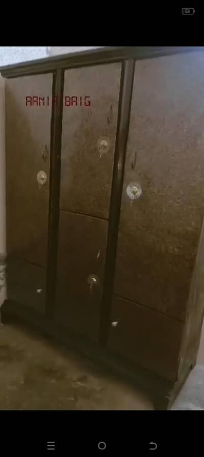 3 Door new iron Almari